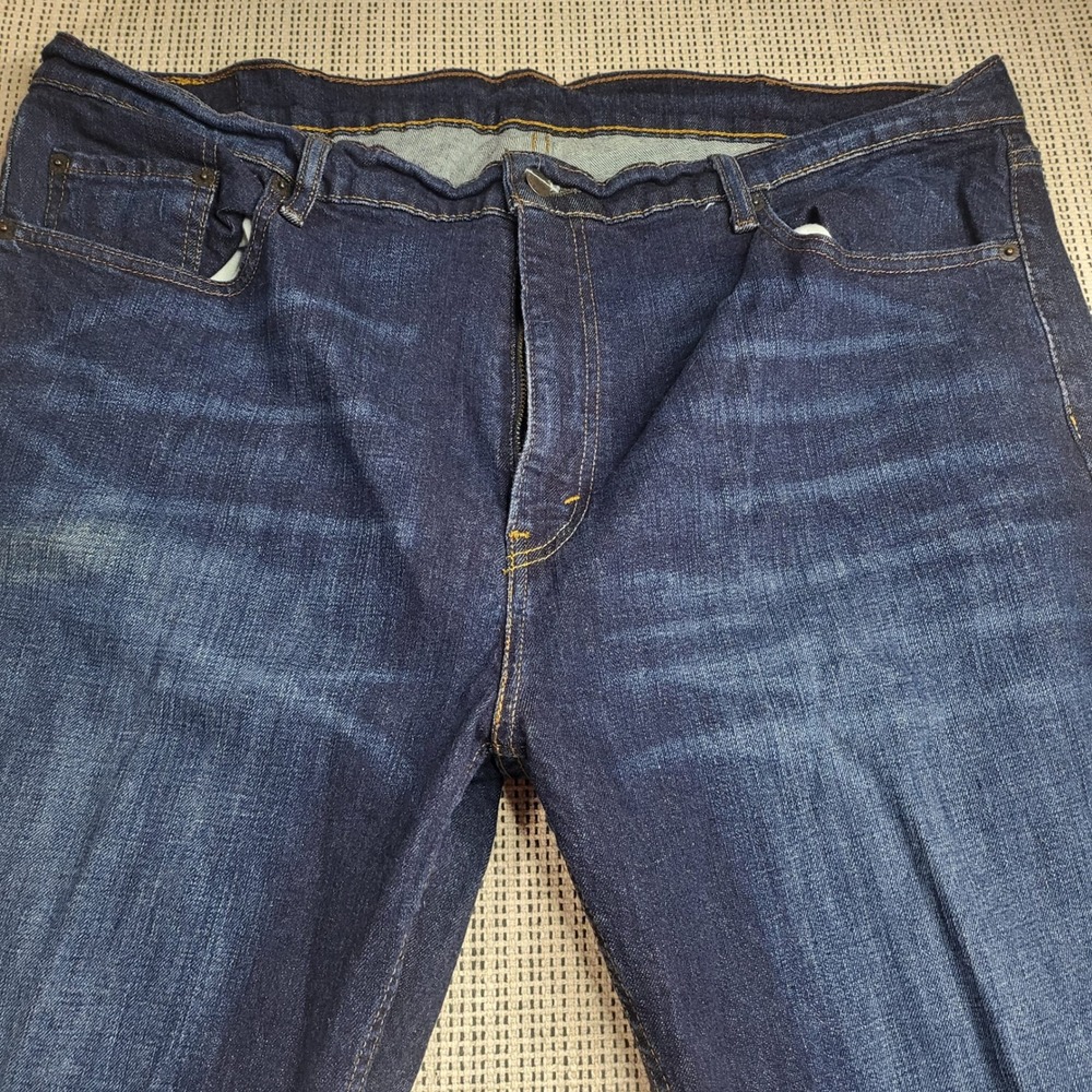 Levi's Jeans Mens 42x30 Dark Wash 559 Relaxed Straight Leg Denim Blue Pants